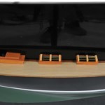 H008 Pen Duick Half-Hull Scaled Model Boat Yacht Handmade 